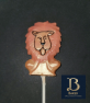 643 Lion Chocolate or Hard Candy Lollipop Mold